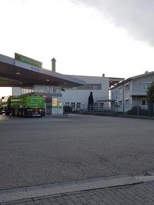 Neubau Buero Tankstelle Halle Big